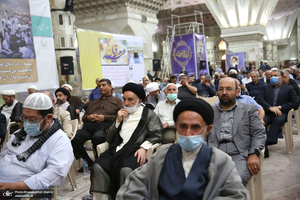 مراسم چهلمین روز ارتحال سید محمود دعایی در حرم مطهر امام خمینی