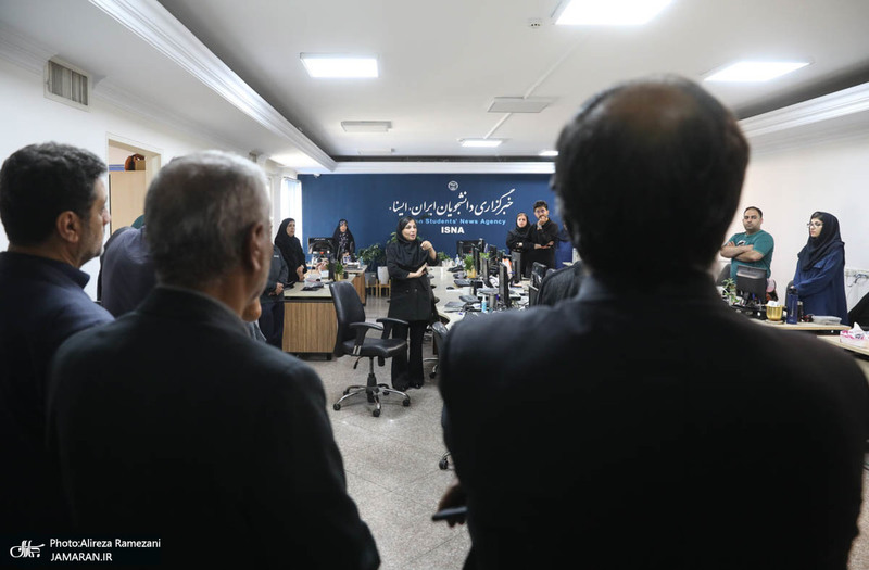 بازدید رییس موسسه تنظیم و نشر آثار امام خمینی (ره) از خبرگزاری ایسنا