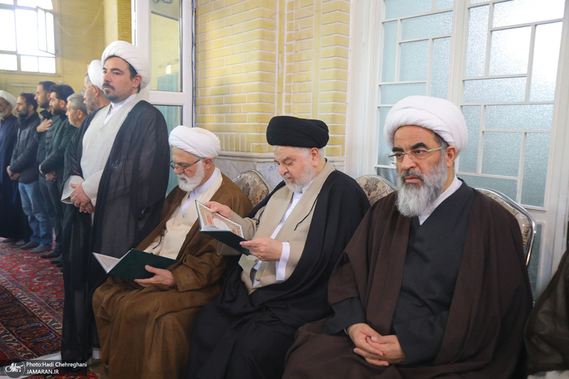 مراسم ختم مادر حجت الاسلام و المسلمین رسول جعفریان