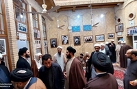 مراسم بزرگداشت مرحوم آیت الله رحمت در بیت امام خمینی در نجف (3)