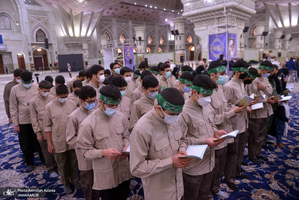 تجدید میثاق خادمین شهدای سپاه محمد رسول الله(ص) با آرمان های حضرت امام خمینی(س)