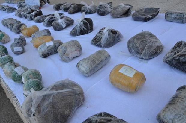 بیش از 1.3 تن انواع مواد مخدر در ایرانشهر کشف شد