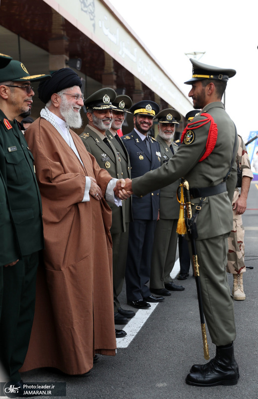 حضور و سخنرانی فرمانده معظم کل قوا در مراسم دانش‌آموختگی دانشجویان دانشگاه‌های افسری ارتش