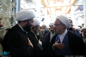 مراسم بزرگداشت آیت الله نصرالله شاه آبادی(ره) در مسجد اعظم قم