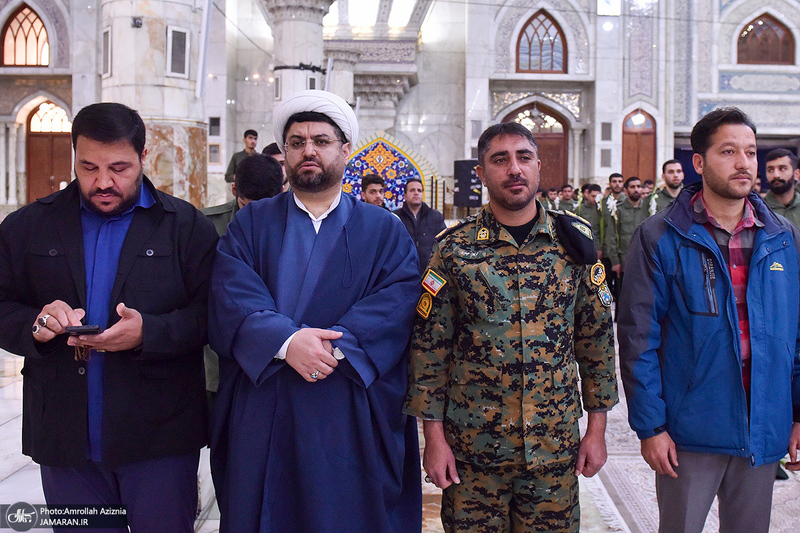 مراسم گل افشانی حرم مطهر امام خمینی (س)