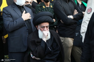 مراسم عزاداری شهادت حضرت علی(ع) با حضور آیت الله العظمی وحید خراسانی