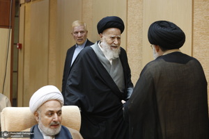 مراسم هفتمین سالگرد ارتحال آیت الله هاشمی رفسنجانی (ره) در قم