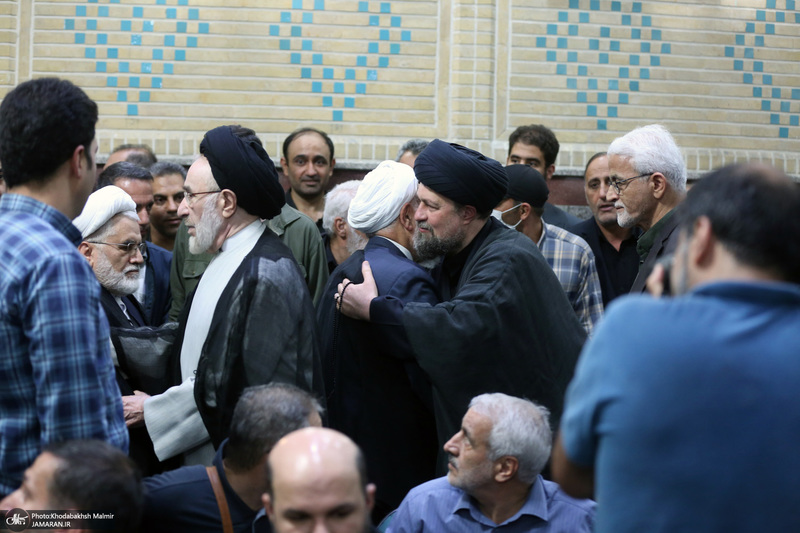 مراسم یادبود حاجیه خانم خدیجه خاتمی در مسجد امیرالمومنین (ع) -2