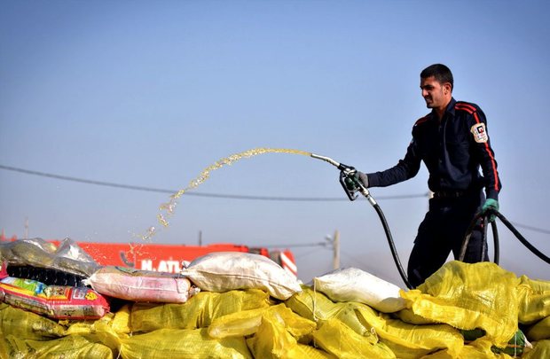 پنج تن مواد مخدرغیردارویی درلرستان امحا می شود