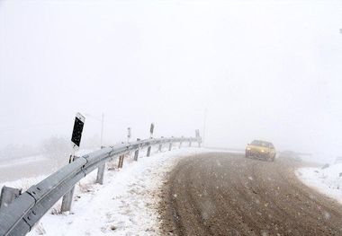 یخبندان بر جاده‌های کردستان حاکم است