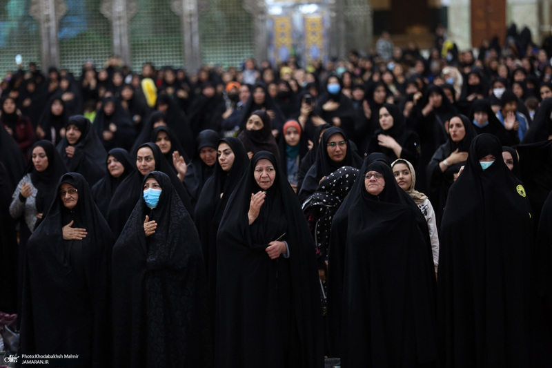 دومین شب مراسم عزاداری حضرت فاطمه‌زهرا (س) در حرم امام خمینی