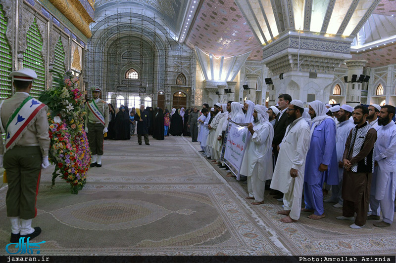 تجدید میثاق فارغ التحصیلان مدارس علوم اهل سنت با آرمان های حضرت امام(س)