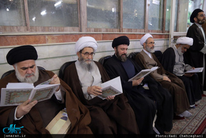 مراسم اولین سالگرد آیت الله سید محمد نقی شاهرخی خرم آبادی