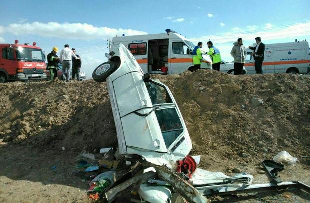 حادثه رانندگی در محور تبریز _ ارومیه 6 مصدوم به جا گذاشت