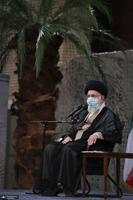 دیدار جمعی از پیشکسوتان و فرماندهان دفاع مقدس با رهبر معظم انقلاب