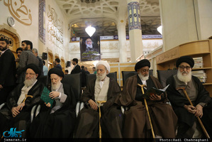 مراسم بزرگداشت حجت‌الاسلام و المسلمین سید مهدی طباطبایی(ره) در حرم مطهر حضرت معصومه(س)