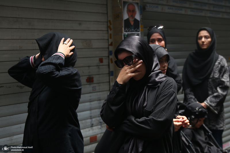 عزاداری ظهر تاسوعا در بازار تهران