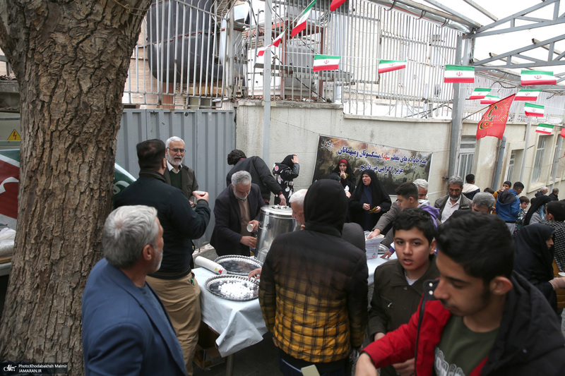 مراسم سی و پنجمین سالگرد گردان علی اکبر (ع) در حسینیه جماران