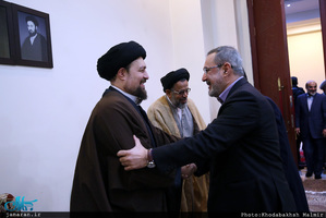 حاشیه تجدید میثاق رییس جمهوری و اعضای هیئت دولت با آرمان های حضرت امام(س)
