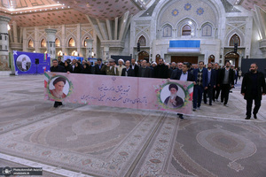 تجدید میثاق وزیر، مدیران و کارکنان وزارت نیرو با آرمان‌های امام خمینی (س)