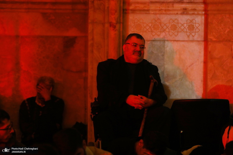 مراسم عزاداری شهادت حضرت فاطمه زهرا (س) در مسجد اعظم قم‎