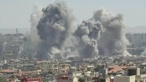 حملات هوایی شدید رژیم صهیونیستی به دمشق