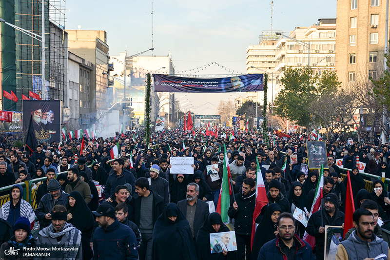 حضور میلیون ها تهرانی در تشییع پیکر مطهر سردار قاسم سلیمانی - 6 