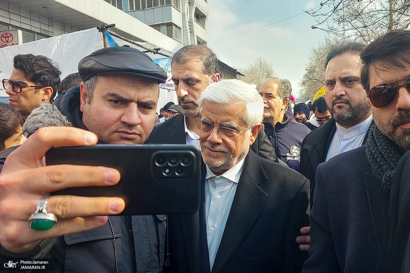 حضور شخصیت ها و مسئولین در راهپیمایی 22 بهمن