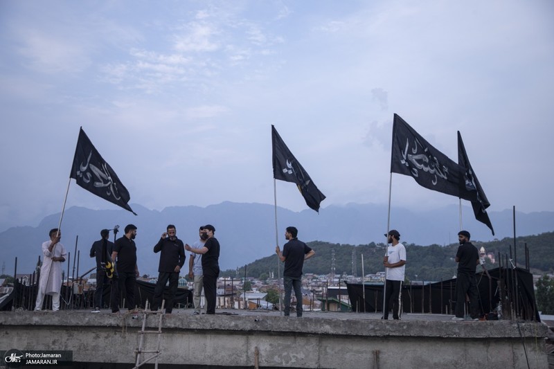 حال و هوای آغاز ماه محرم در کشمیر هند