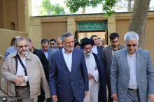  حضور وزیر تعاون، کار و رفاه اجتماعی در بیت تاریخی امام خمینی (س) 