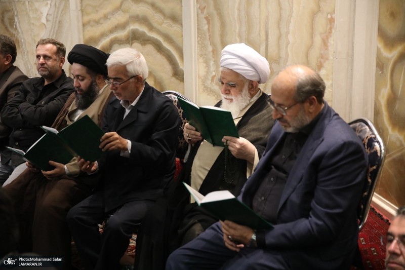 مراسم ختم همسر علی آقامحمدی- 2
