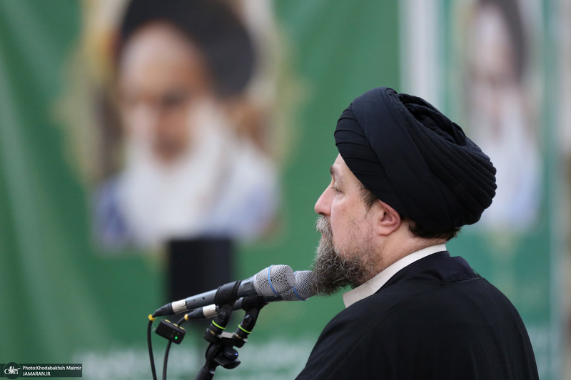 دیدار دبیرکل و کارکنان مجمع جهانی اهل بیت (ع) با سیدحسن خمینی