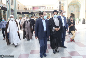 مراسم تشییع حجت الاسلام و المسلمین سید محمد جواد حسینی کاشانی(ره)