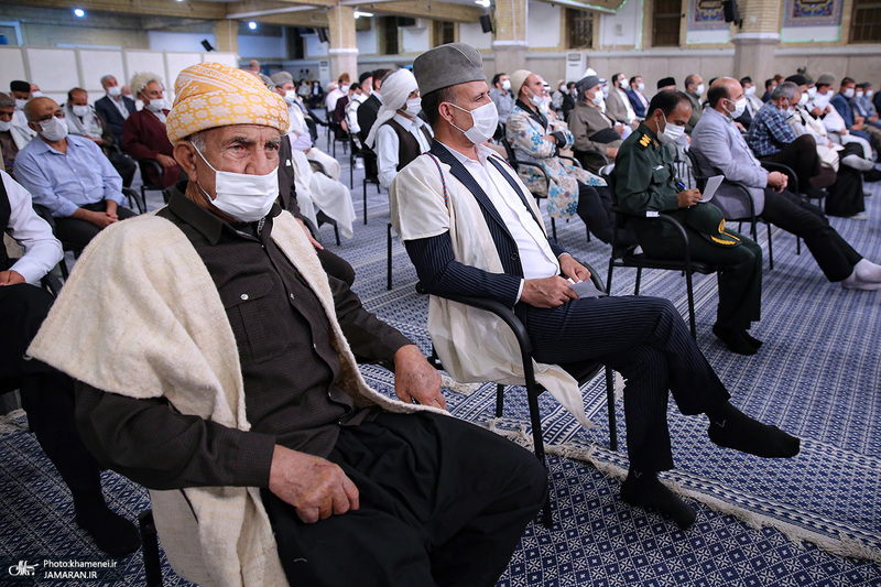 دیدار دست‌اندرکاران کنگره شهدای جامعه عشایری کشور با رهبر معظم انقلاب