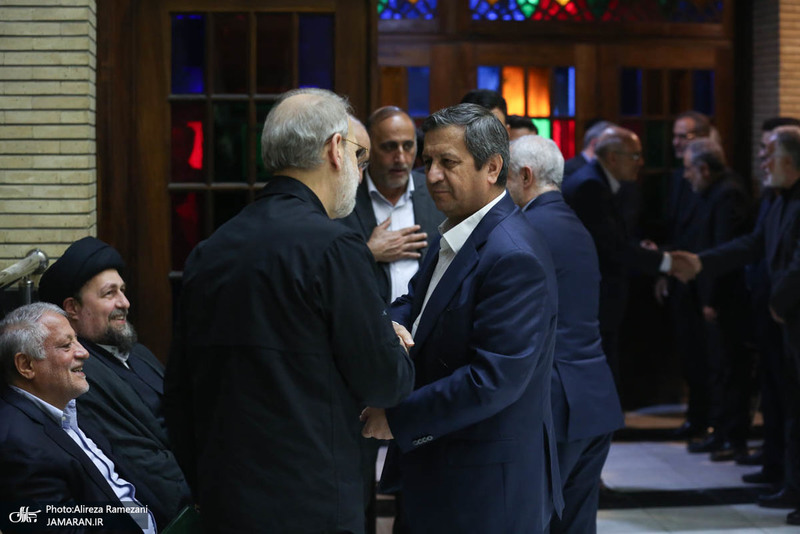 مراسم ختم مادر محمد عطریانفر