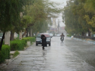 بارش پراکنده باران برخی از نقاط استان کرمانشاه را دربر می گیرد