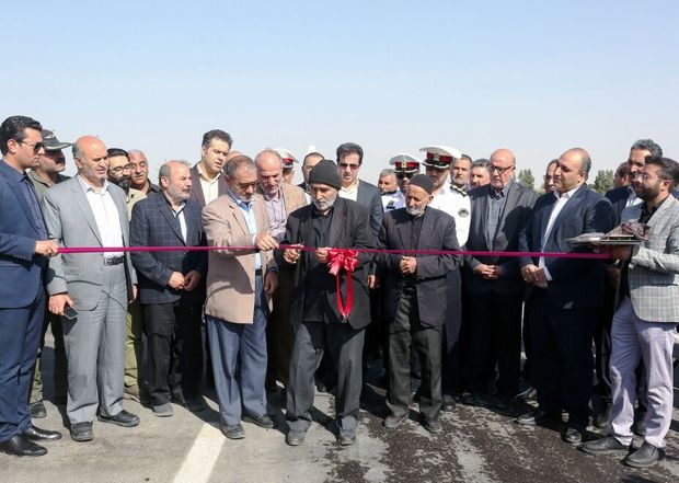 جاده شهرک عمار یاسر به طرق در مشهد به بهره برداری رسید