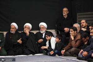 مراسم عزاداری شب شهادت حضرت فاطمه‌زهرا (س) در حسینیه امام خمینی