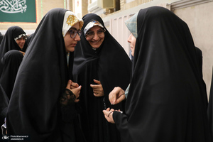 دیدار مسئولان نظام و سفرای کشورهای اسلامی با رهبر معظم انقلاب