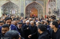 پزشکیان بارگاه نورانی حضرت امیرالمؤمنین (ع) را زیارت کرد (4)