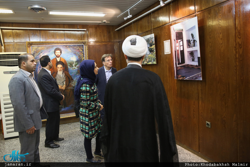 بازدید روئیس پلیس مواد مخدر کشور ایتالیا از بیت امام خمینی (س) در جماران