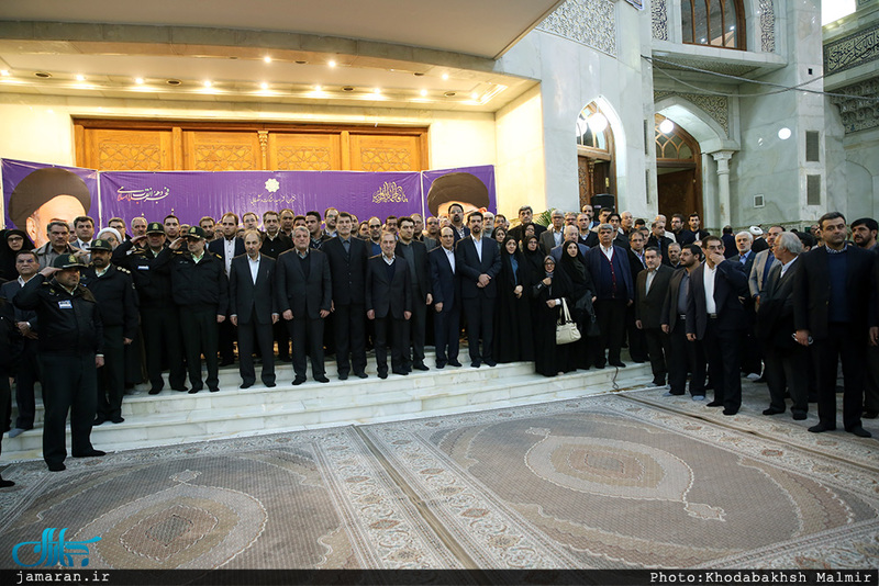 تجدید میثاق شهردار و اعضای شورای شهر تهران با آرمان های حضرت امام(س)