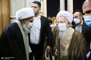 مراسم بزرگداشت مرحوم آیت الله العظمی علوی گرگانی (ره) در قم