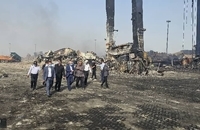 بازدید معاون سیاسی امنیتی دادستان کل کشور از محل انفجار در بندر شهید رجایی (7)