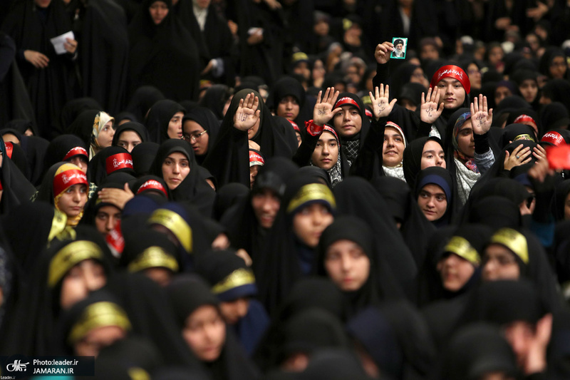 دیدار هزاران نفر از دانشجویان و دانش‌آموزان با رهبر معظم انقلاب