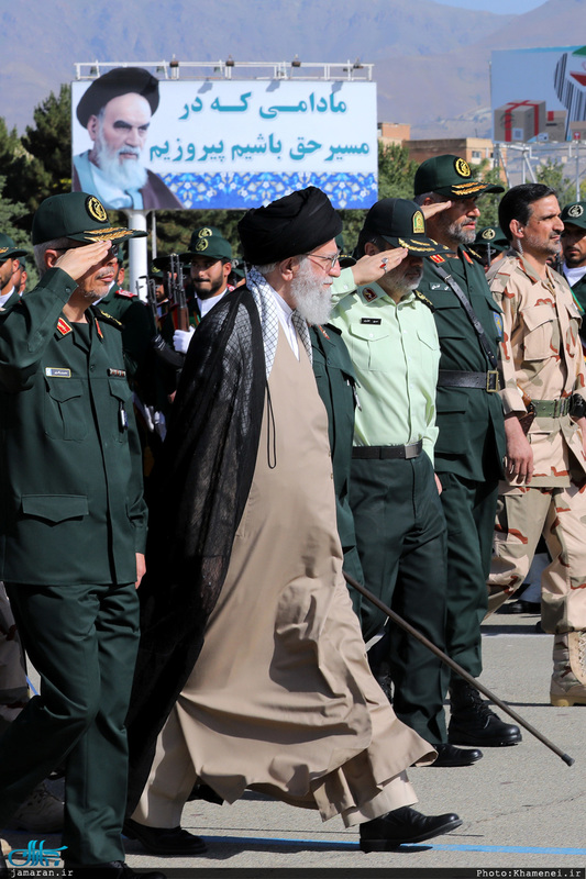 حضور و سخنرانی فرمانده کل قوا  در مراسم دانش‌آموختگی دانشجویان دانشگاه امام حسین(ع)