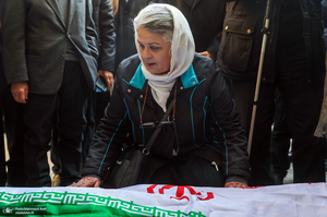 مراسم تشییع پیکر رضا رئیس طوسی استاد دانشکده حقوق و علوم سیاسی دانشگاه تهران