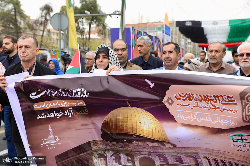 راهپمایی با شکوه روز قدس در تهران-۳