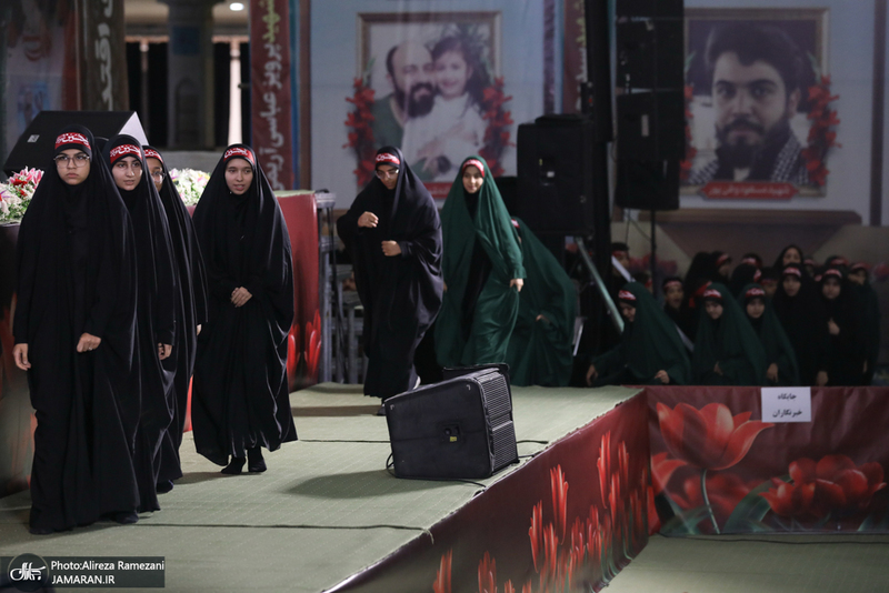 مراسم چهلمين روز شهادت شهداى اقتدار ايران