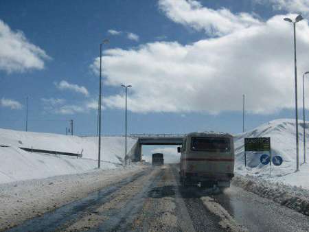 سمیرم چهره زمستانی به خود گرفت